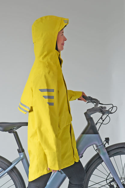 Allweather Fahrradjacke - Go Bananas - Damen