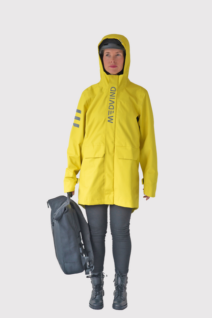 Allweather Fahrradjacke - Go Bananas - Damen