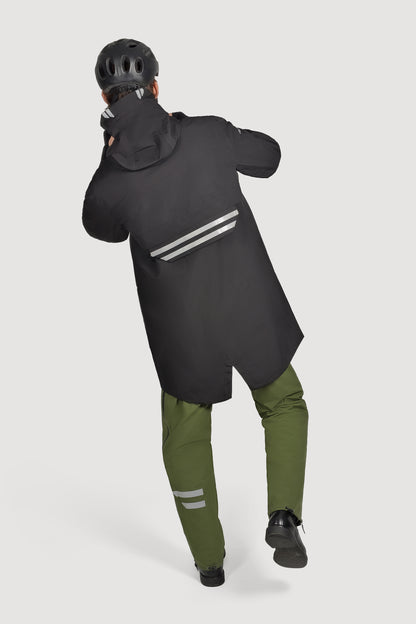 2nd Gen - Allweather Fahrradjacke - Black bird - Herren