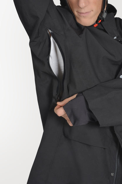 2nd Gen - Allweather Fahrradjacke - Black bird - Herren