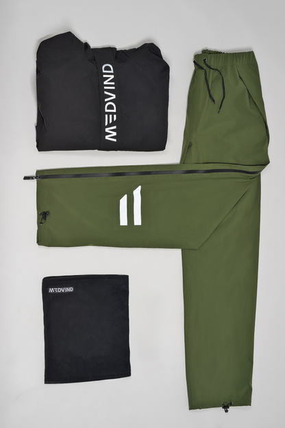 2nd Gen Urban Survival Kit - Black bird - Olive leaf - Männer