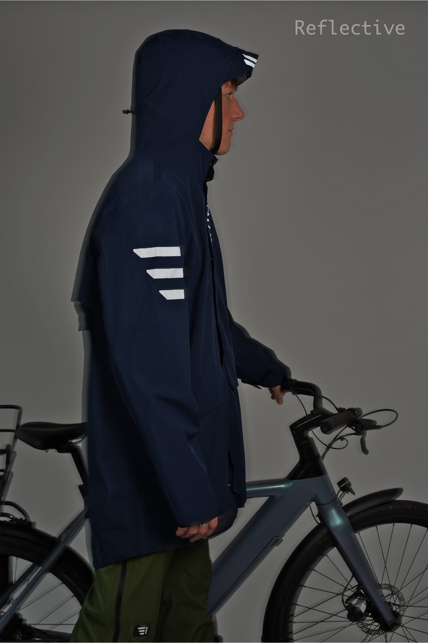 2nd Gen - Allweather Fahrradjacke - Midnight blue - Herren