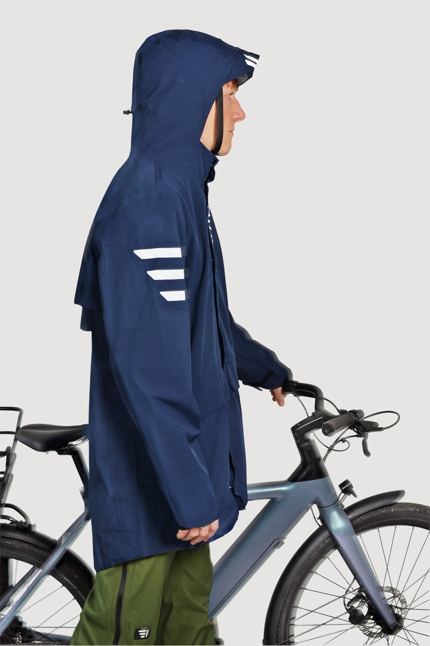 Veste de cyclisme WeatherShield - Bleu nuit