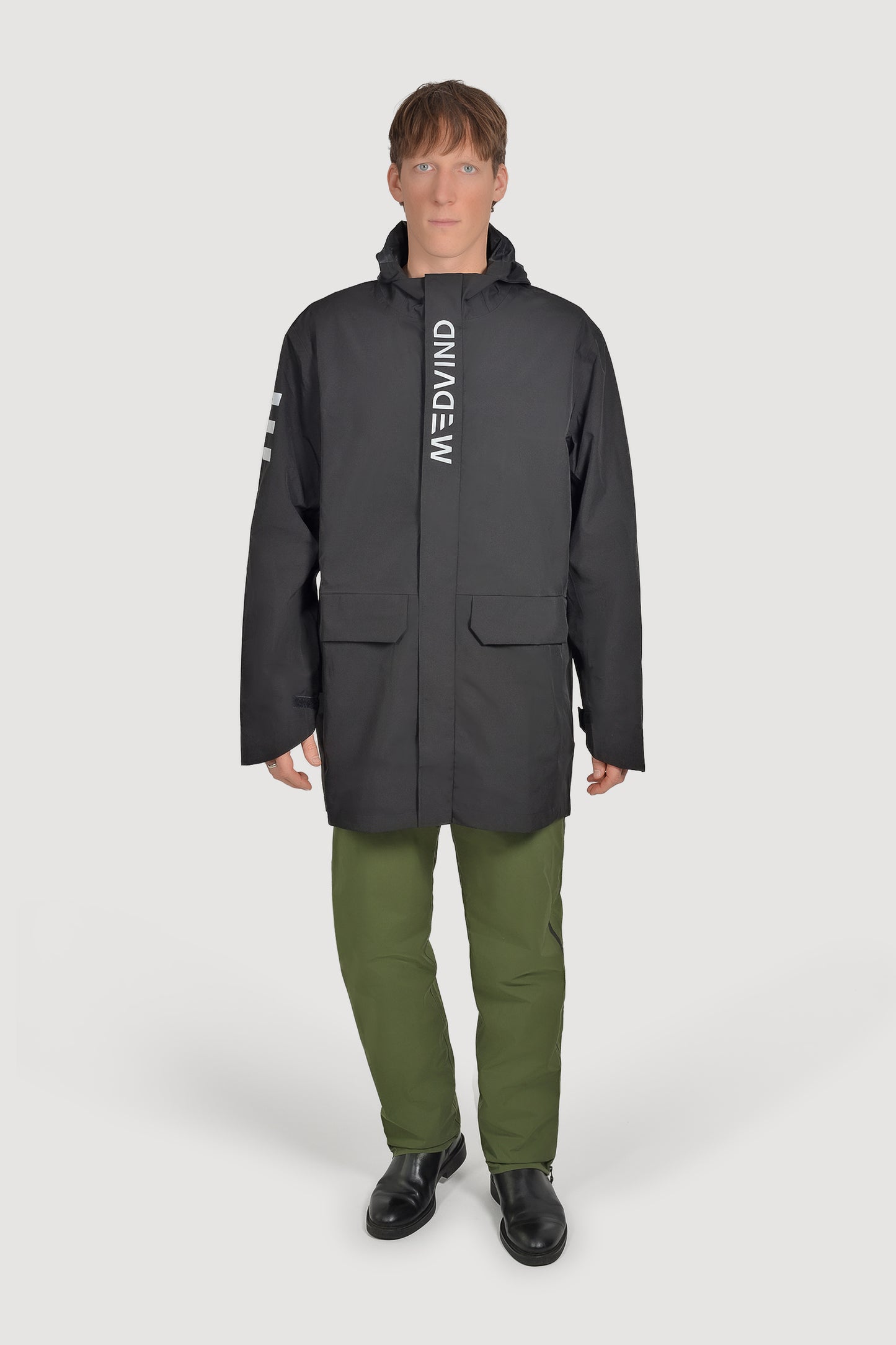 2nd Gen - Allweather Fahrradjacke - Black bird - Herren