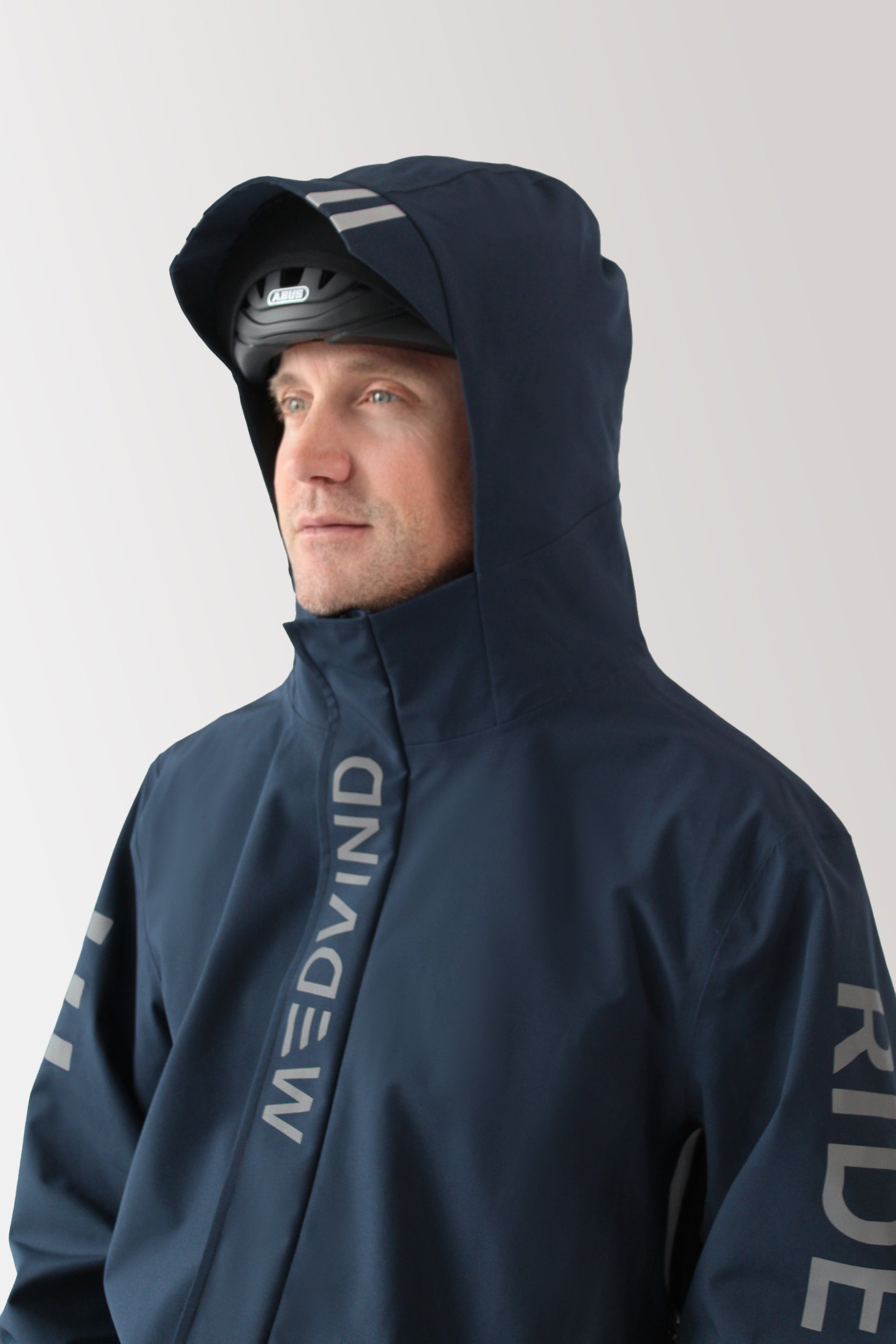 Allweather Fahrradjacke - Midnight blue - Herren