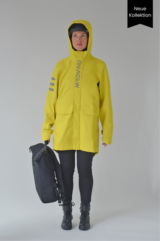 2nd Gen - Allweather Fahrradjacke - Go Bananas - Damen