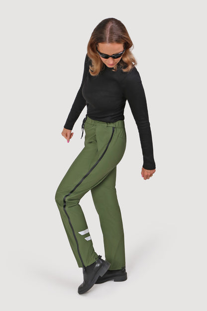 Collant de cyclisme toutes saisons 2e génération - Feuille d'olivier - Femme