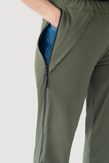 Collant de cyclisme toutes saisons 2e génération - Feuille d'olivier - Femme