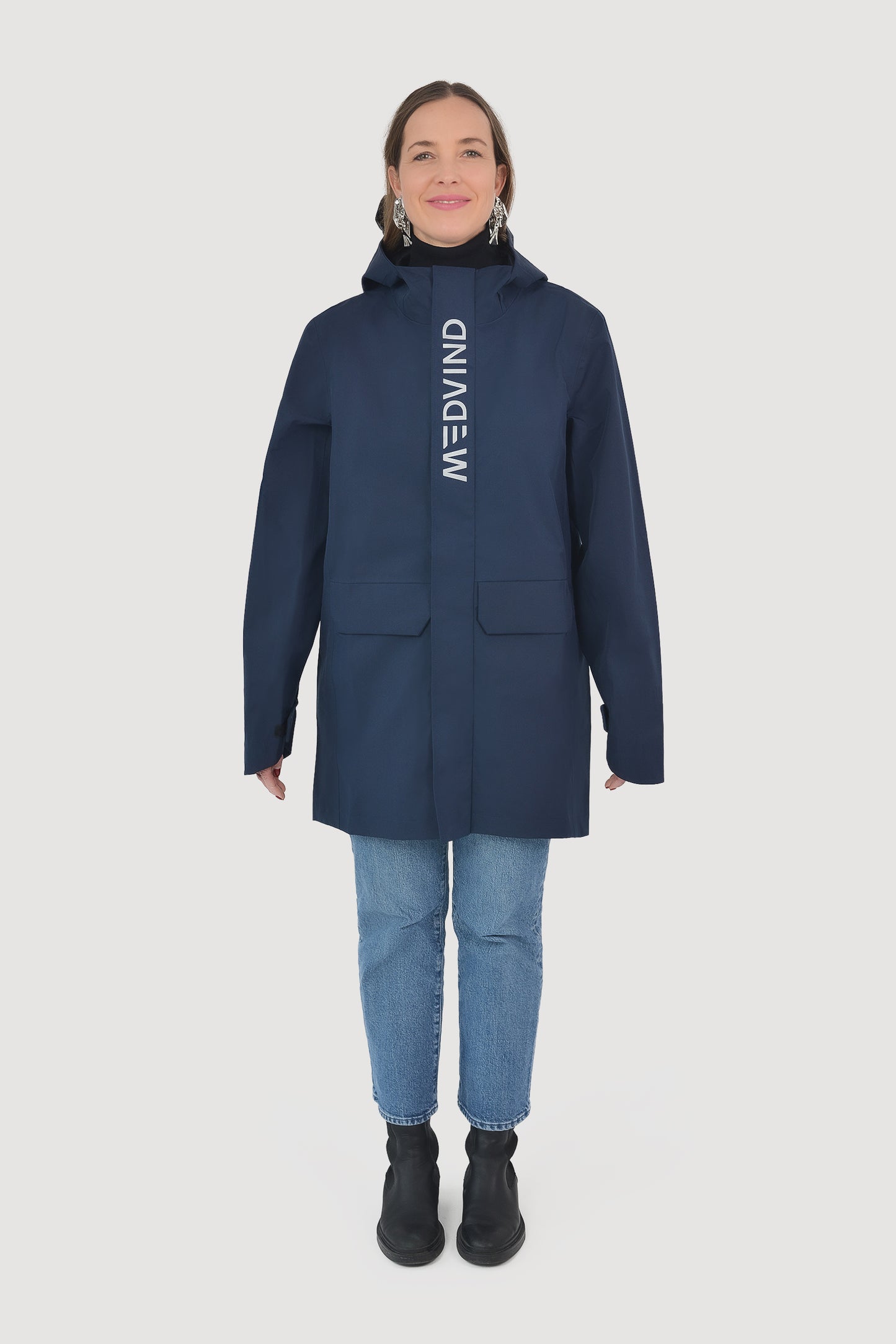 WeatherShield Cycling Jacket - Midnight Blue - Women