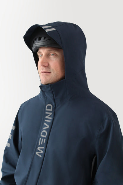 Veste de cyclisme WeatherShield - Bleu nuit