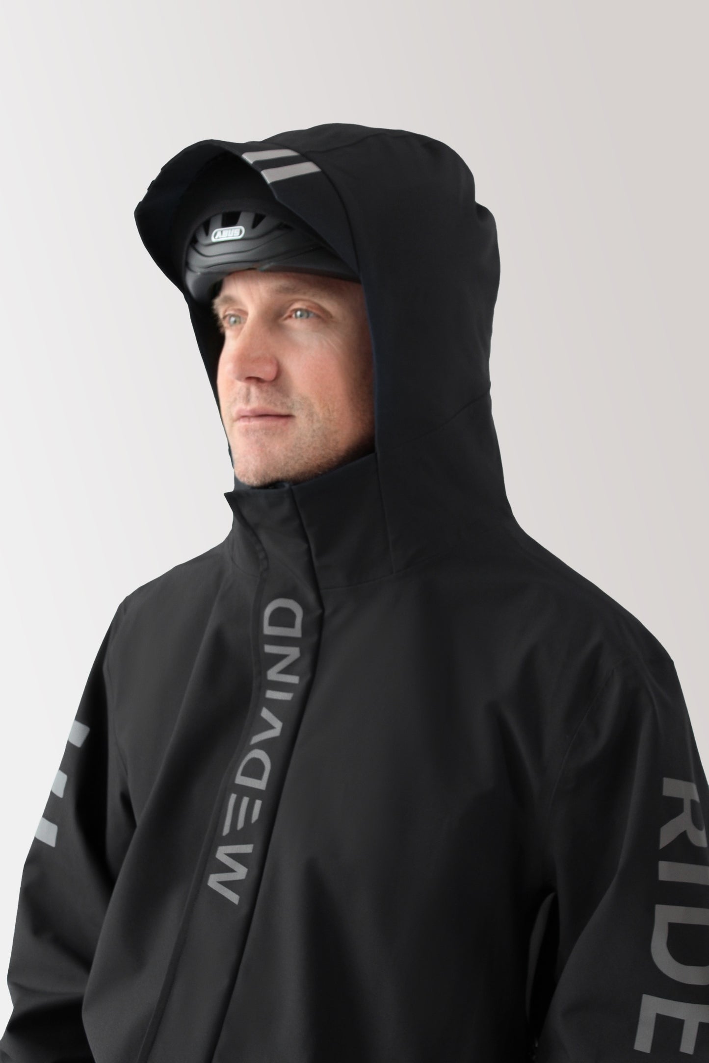 WeatherShield cycling jacket - Black bird - Men